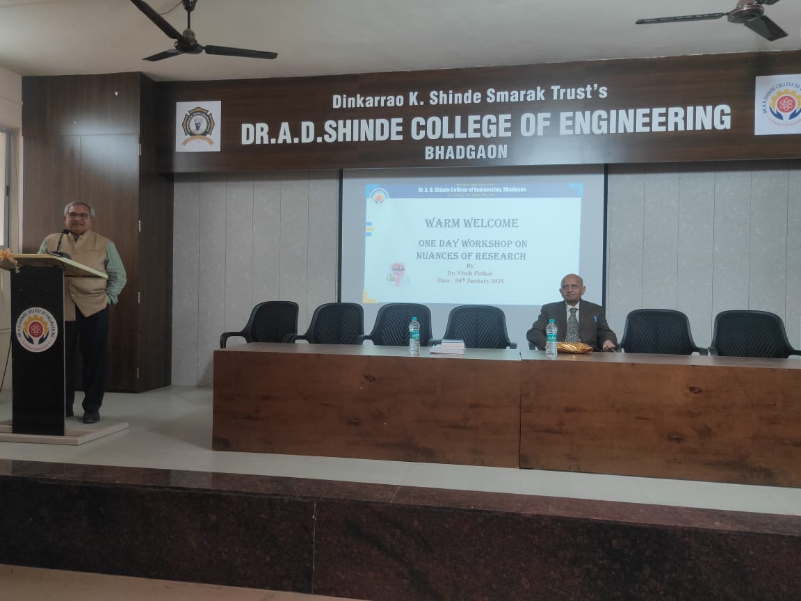 One day workshop on Nuance of Research