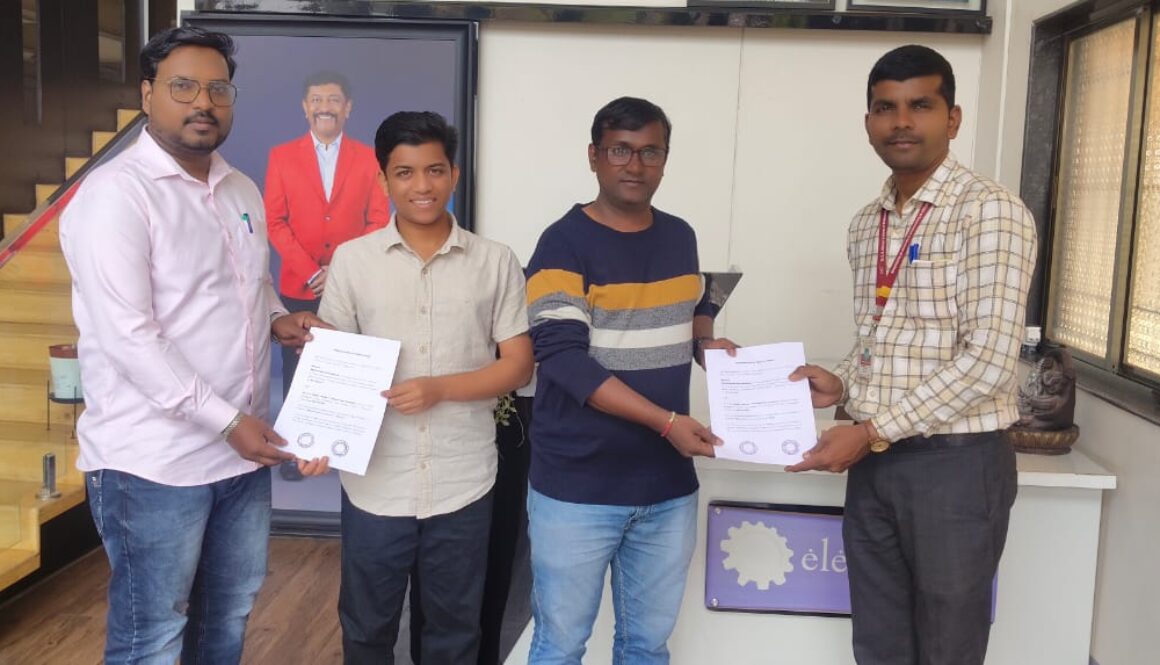 ECS department signed MoU between DADSCOE & Electrotech Enterprises, MIDC Gadhinglaj.